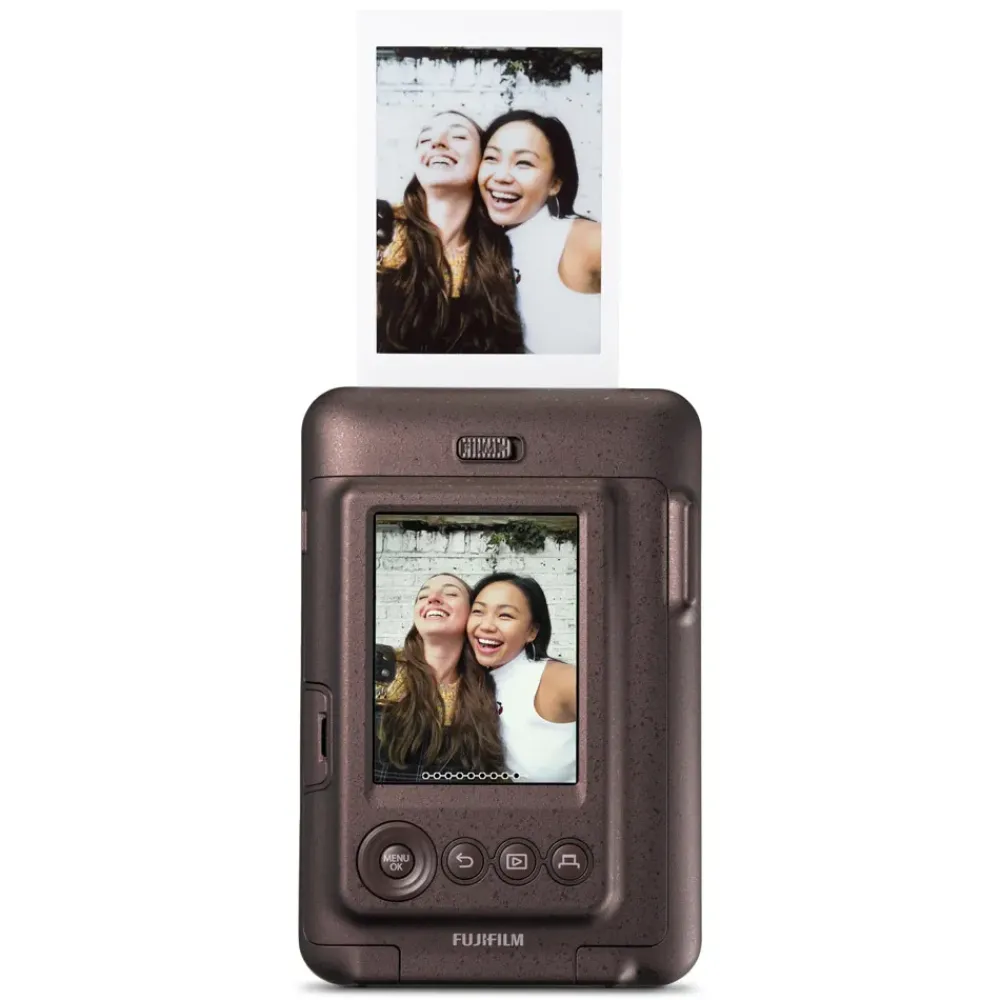 Fujifilm Film And Instant Cameras | Instax Mini LiPlay Camera & Printer Bronze