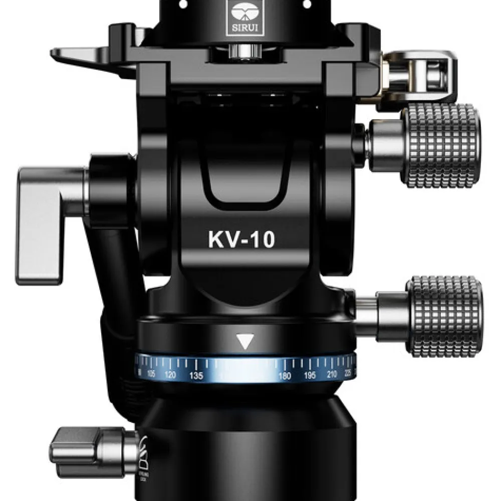 Sirui Tripods / Heads | KV-10 Pan and Tilt Head with Leveling Base