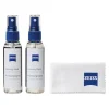 Zeiss Cleaning Supplies | Lens Cleaning Kit 2x 60ml Bottles and Microfiber Cloth