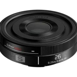 Panasonic Normal Lens, Adapters & Converters | Mirrorless Lenses Only | Lumix S 26mm f/8 Lens (Leica L)
