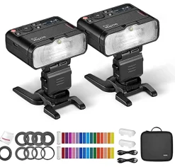 Godox On-Camera Flash | MF12 Macro Flash 2-Light Kit