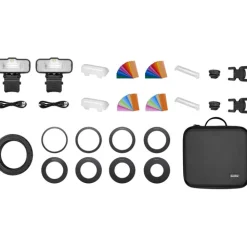 Godox On-Camera Flash | MF12 Macro Flash 2-Light Kit