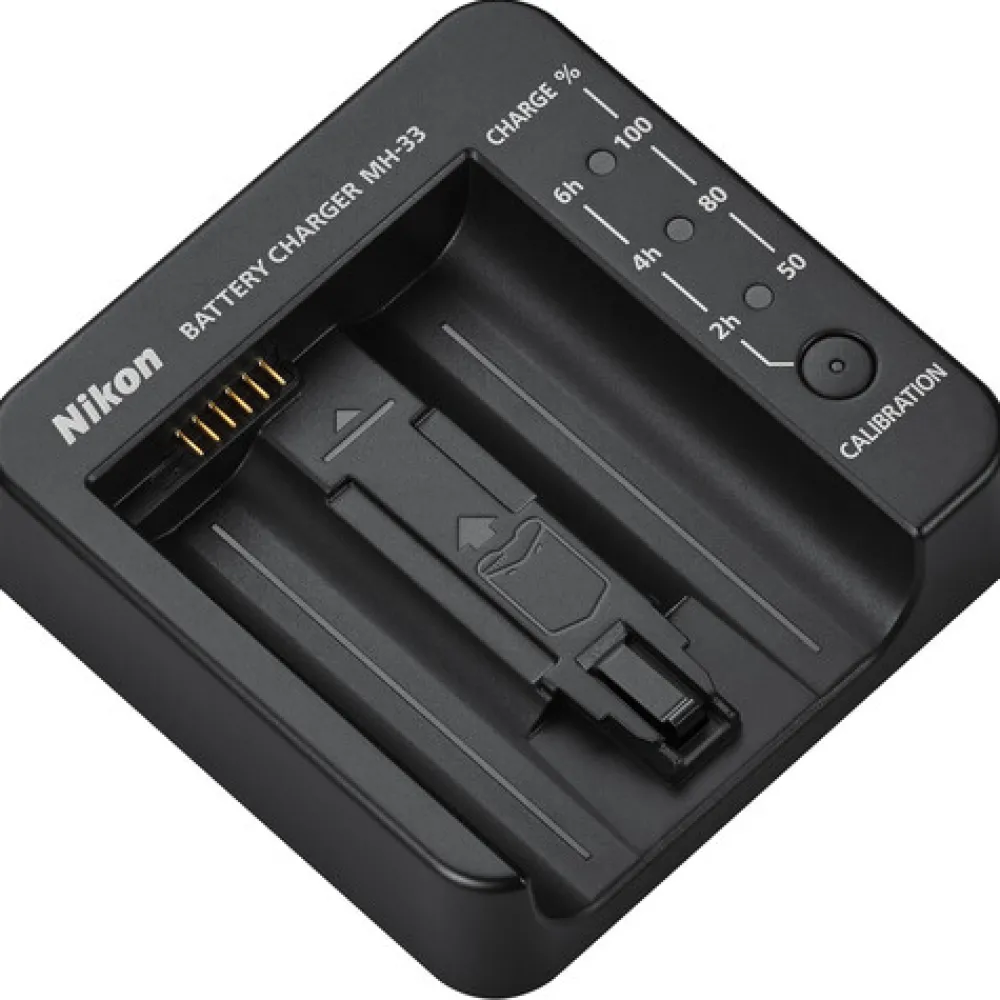 Nikon Batteries / Chargers / Ac Adapters / Grips | MH-33 Battery Charger for EN-EL18d battery