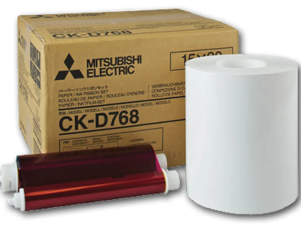 Mitsubishi Dye Sub Media | Electric CKD768 6x8 Media kit