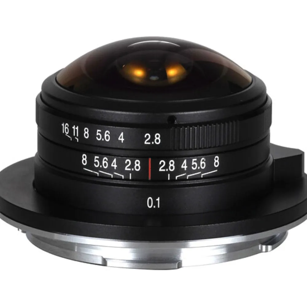 Laowa Wide Angle Prime | Mirrorless Lenses Only | 4mm f2.8 Circular Fisheye Lens Canon RF