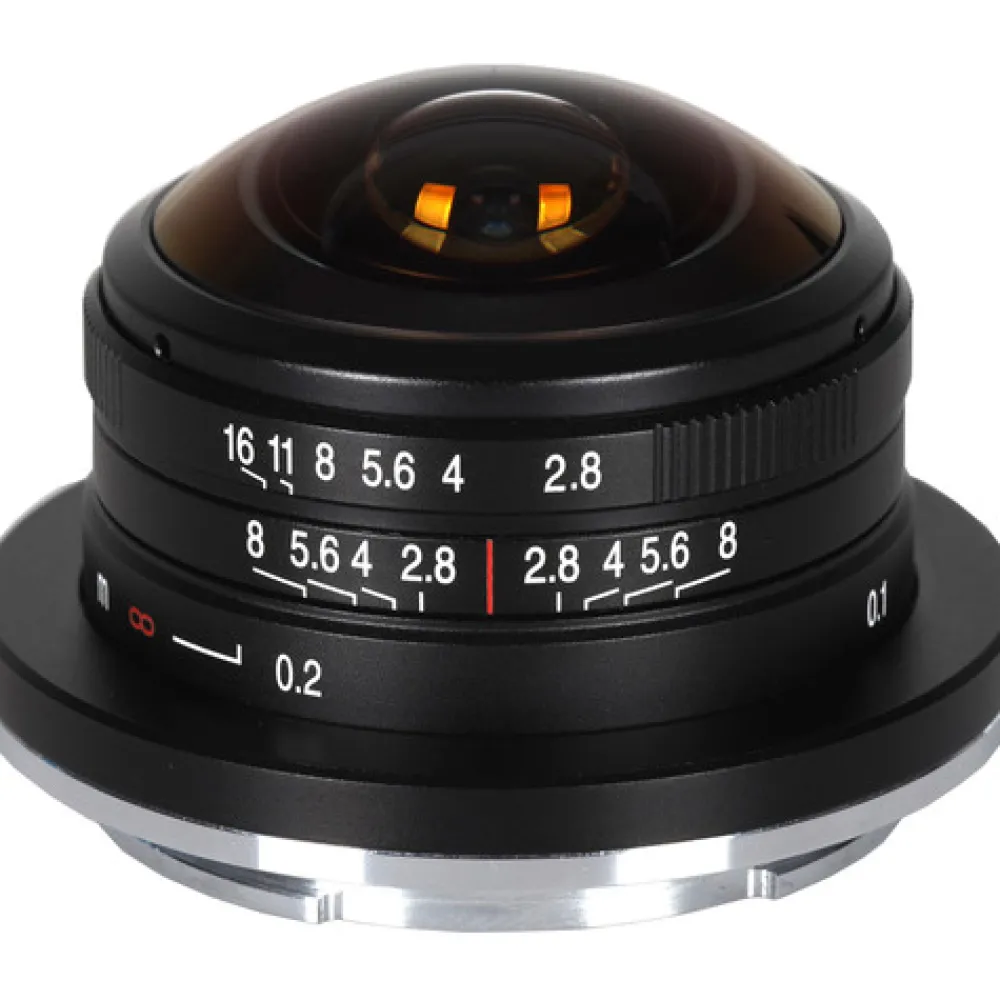 Laowa Wide Angle Prime | Mirrorless Lenses Only | 4mm f2.8 Circular Fisheye Lens Nikon Z