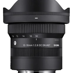 Sigma Wide Angle Zoom | Mirrorless Lenses Only | 10-18mm F2.8 DC DN Contemporary Lens Sony E