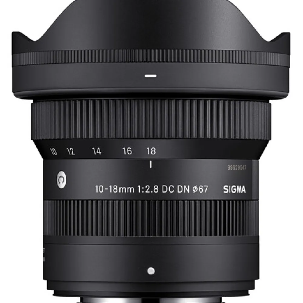 Sigma Wide Angle Zoom | Mirrorless Lenses Only | 10-18mm F2.8 DC DN Contemporary Lens Fuji X Mount