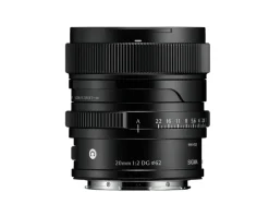 Sigma Wide Angle Prime | Mirrorless Lenses Only | 20mm f/2 DG Contemporary Black Lens (Sony FSE)