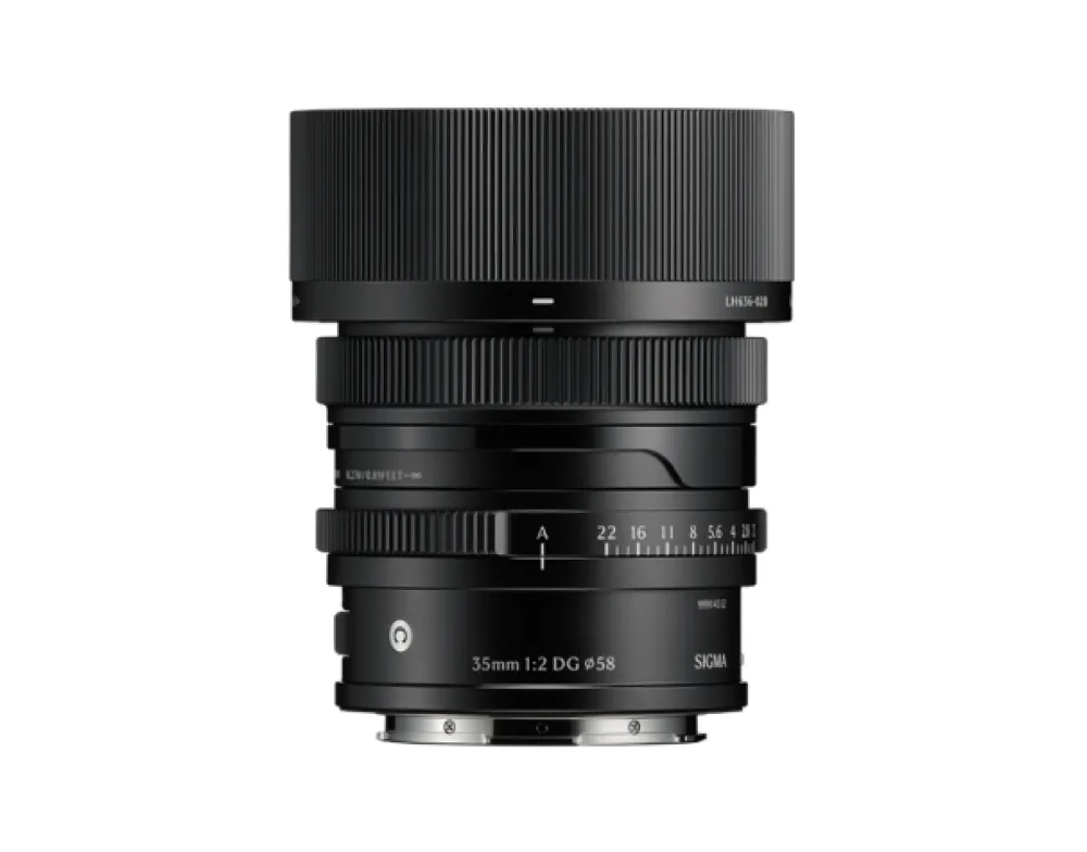 Sigma Wide Angle Prime | Mirrorless Lenses Only | 35mm f/2 DG Contemporary Black Lens (Sony FSE)