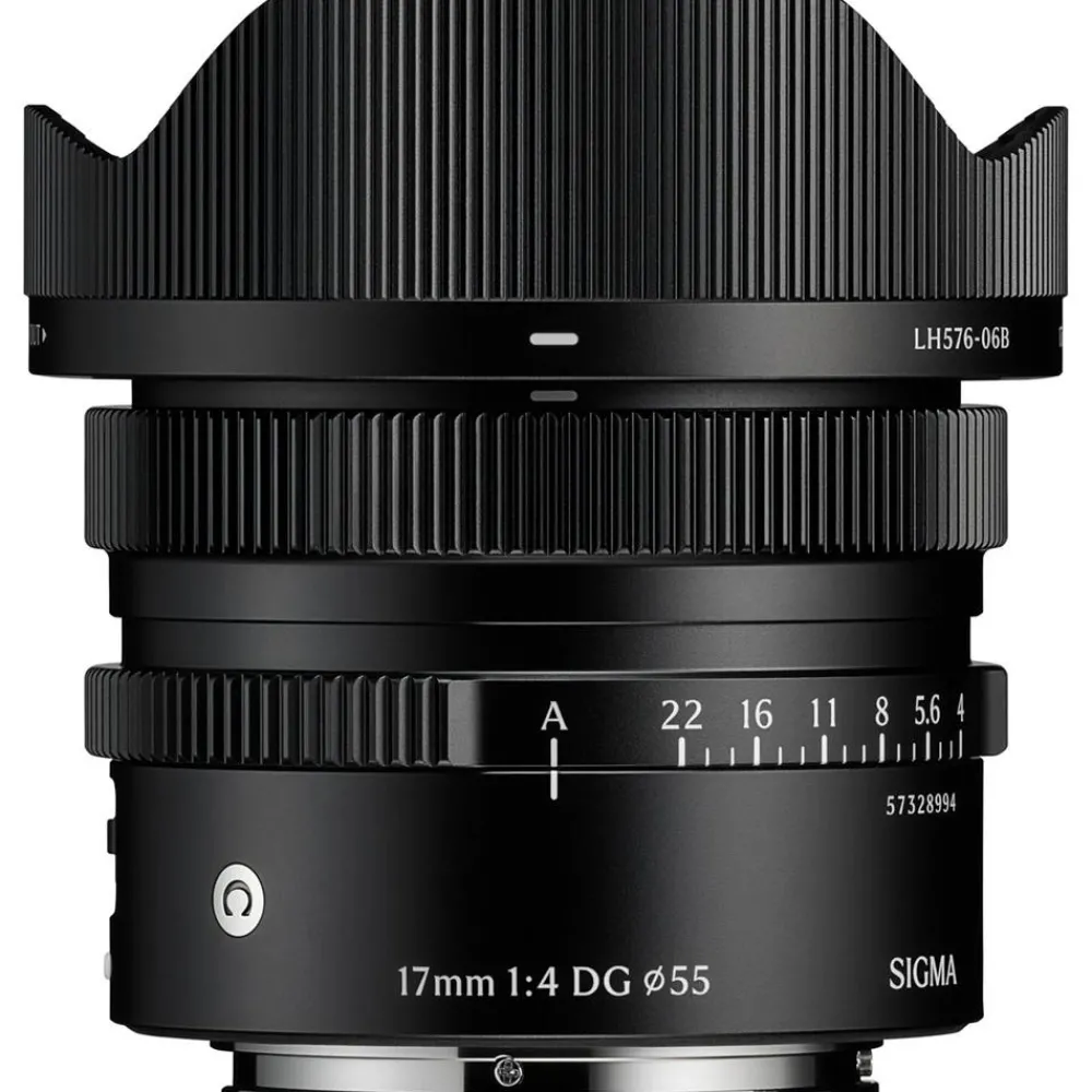Sigma Wide Angle Prime | 17mm f/4 DG Contemporary Black Lens (Sony FSE)