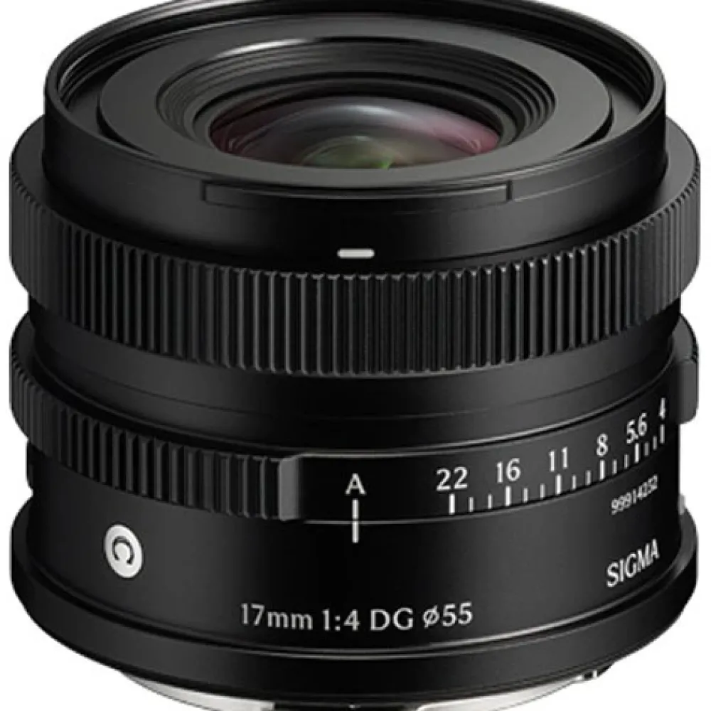 Sigma Wide Angle Prime | 17mm f/4 DG Contemporary Black Lens (Sony FSE)