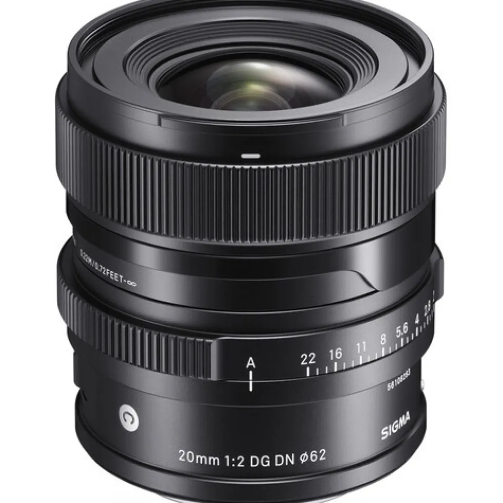 Sigma Wide Angle Prime | Mirrorless Lenses Only | 20mm f/2 DG DN Contemporary Lens for L-mount