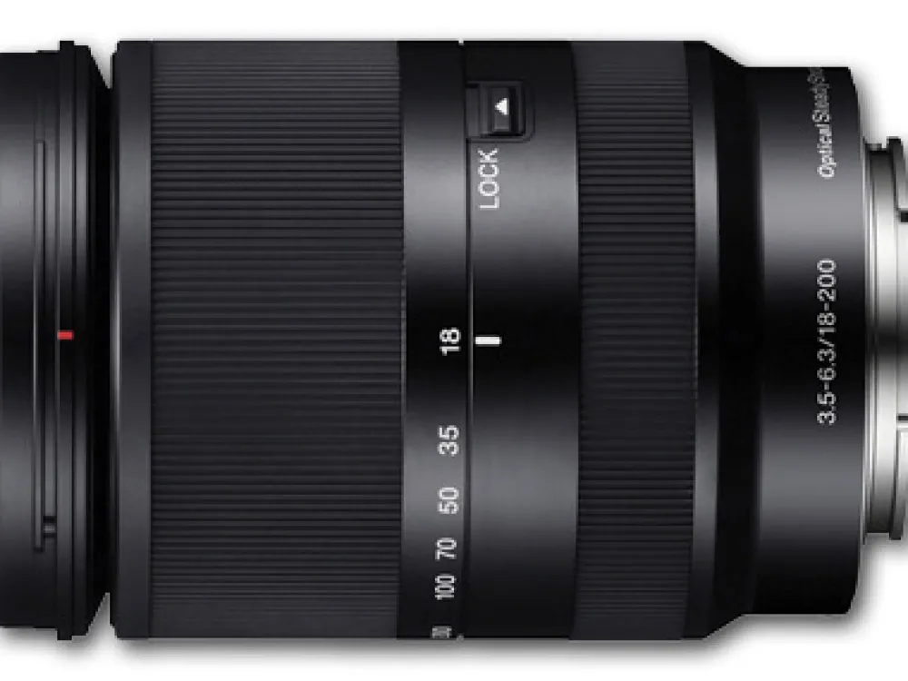 Sony Telephoto Zoom | Mirrorless Lenses Only | 18-200mm f3.5-6.3 E Mount Lens NEX Black