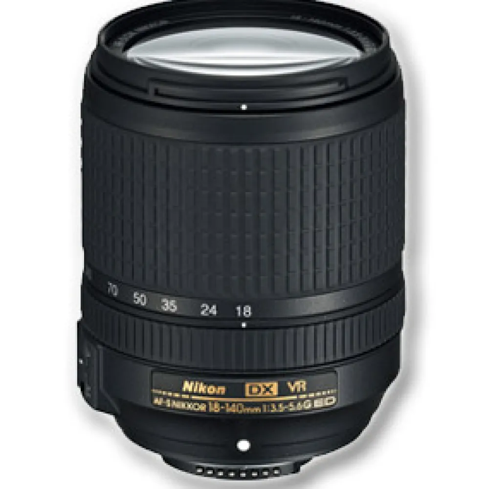 Nikon Wide Angle Zoom | 18-140mm f3.5-5.6 G ED VR AF-S DX Lens