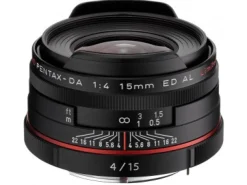 Pentax Wide Angle Prime | 15mm f4 HD DA ED AL Lens Black
