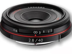 Pentax Wide Angle Prime | 40mm f2.8 HD DA Lens Black #