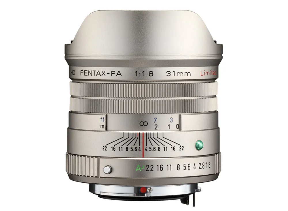 Pentax Normal Lens, Adapters & Converters | 31mm f1.8 HD FA Limited Silver