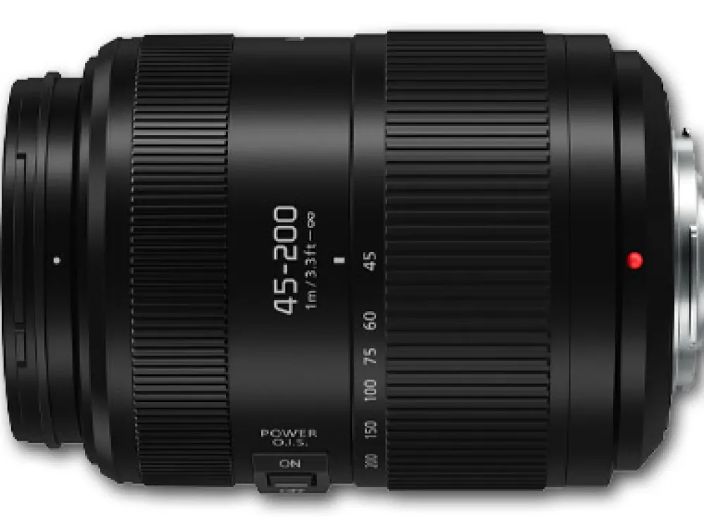 Panasonic Telephoto Zoom | Mirrorless Lenses Only | 45-200mm f4-5.6 II Power O.I.S. Vario Lens