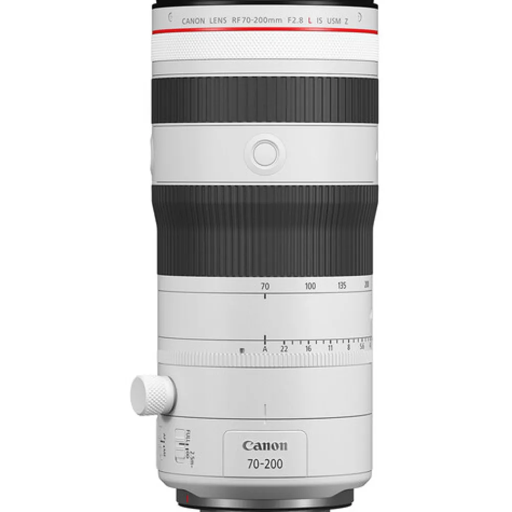 Canon Telephoto Zoom | Mirrorless Lenses Only | 70-200mm F2.8 L IS USM Z White RF Lens
