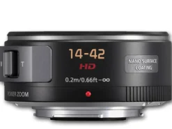 Panasonic Wide Angle Zoom | Mirrorless Lenses Only | 14-42mm f3.5-5.6 Lumix G X Vario PZ Black Lens