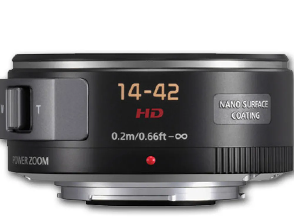 Panasonic Wide Angle Zoom | Mirrorless Lenses Only | 14-42mm f3.5-5.6 Lumix G X Vario PZ Black Lens