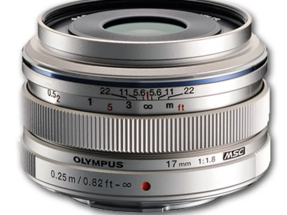 OM System Wide Angle Prime | Mirrorless Lenses Only | 17mm f1.8 M. Zuiko Digital Lens Silver