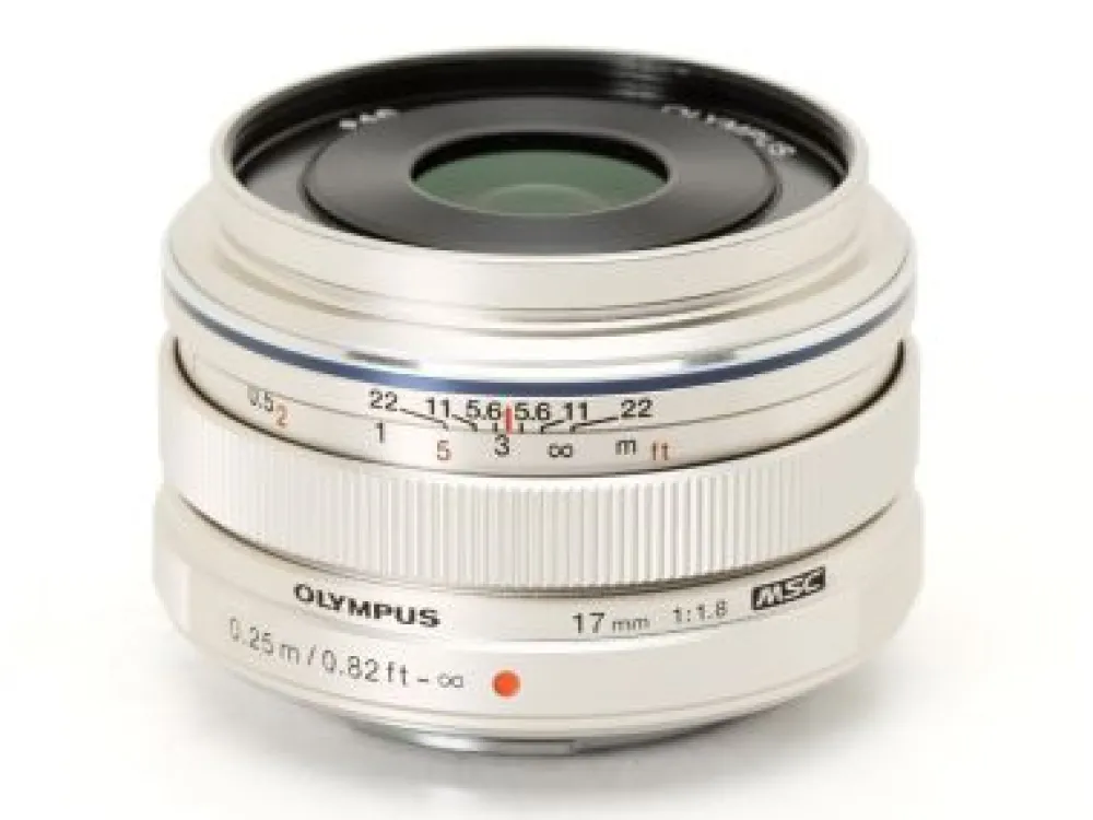 OM System Wide Angle Prime | Mirrorless Lenses Only | 17mm f1.8 M. Zuiko Digital Lens Silver