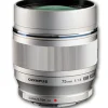 OM System Telephoto Prime | Mirrorless Lenses Only | 75mm f1.8 M.Zuiko Digital Lens Silver