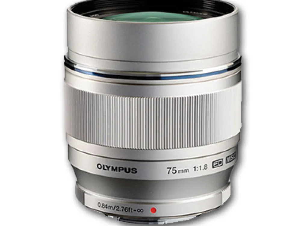 OM System Telephoto Prime | Mirrorless Lenses Only | 75mm f1.8 M.Zuiko Digital Lens Silver