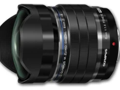 OM System Wide Angle Prime | Mirrorless Lenses Only | 8mm f1.8 M.Zuiko Digital Lens Black