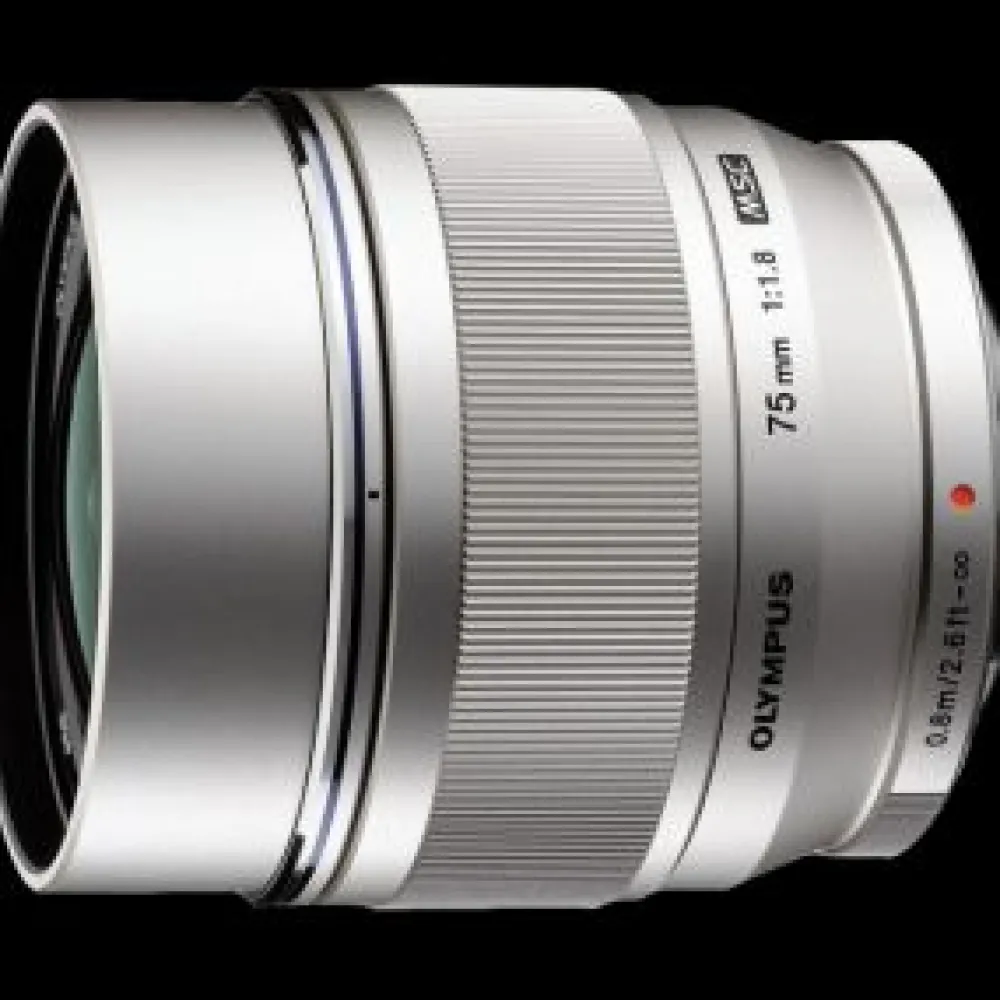OM System Telephoto Prime | Mirrorless Lenses Only | 75mm f1.8 M.Zuiko Digital Lens Silver