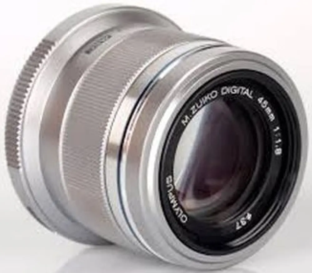 OM System Normal Lens, Adapters & Converters | Mirrorless Lenses Only | 45mm f1.8 M.Zuiko Digital Lens Silver