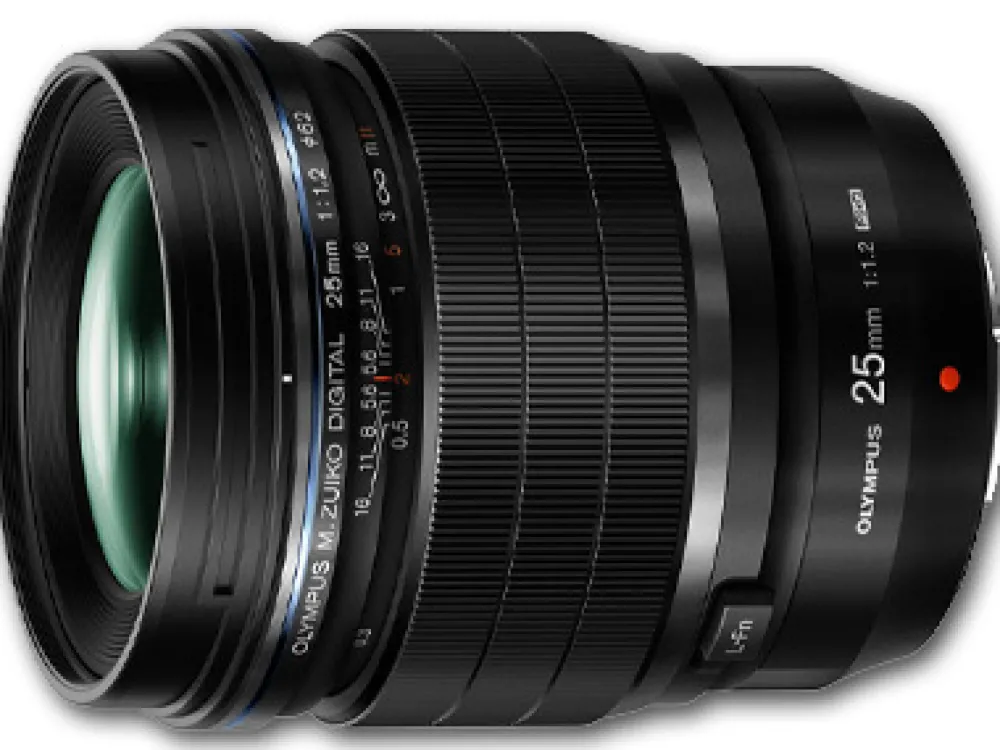 OM System Wide Angle Prime | Mirrorless Lenses Only | 25mm f1.2 M.Zuiko Pro Digital Black