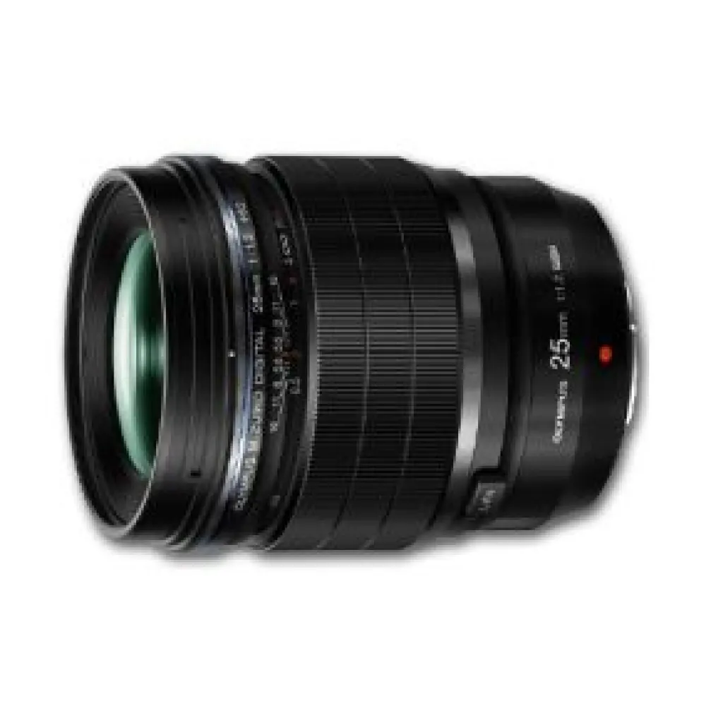 OM System Wide Angle Prime | Mirrorless Lenses Only | 25mm f1.2 M.Zuiko Pro Digital Black