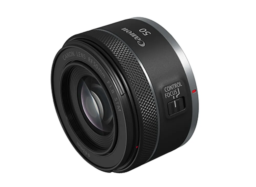 Canon Normal Lens, Adapters & Converters | Mirrorless Lenses Only | 50mm F/1.8 STM RF Lens