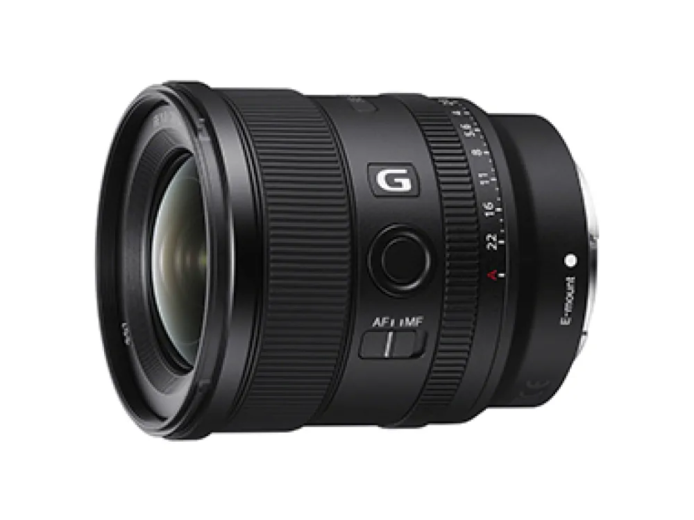 Sony Wide Angle Prime | Mirrorless Lenses Only | 20mm FE f1.8 G Full Frame lens