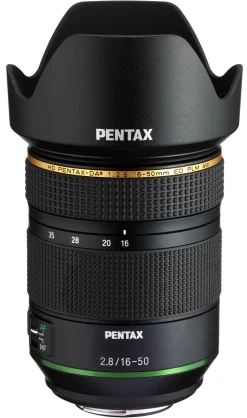 Pentax Wide Angle Zoom | 16-50mm HD DA f2.8 ED PLM AW Lens
