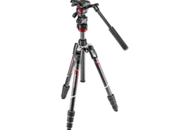 Manfrotto Tripods / Heads | MVKBFRTC-LIVE Carbon Fibre Tripod and MVH400A Head #