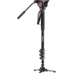 Manfrotto Tripods / Heads | MVMXPRO500 XPRO Alu Fluid Base Monopod w/500AH Head