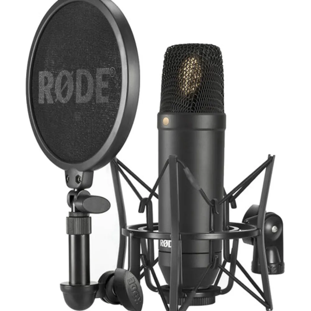 RODE Video Accessories | Microphones / Headphones / Speakers | NT1-KIT Large-Diaphragm Cardioid Condenser Mic
