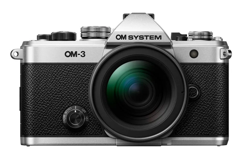 OM System Interchangeable Lens Cameras | Mirrorless Cameras Only | OM-3 Mirrorless Camera Body with 12-45mm f4 PRO lens