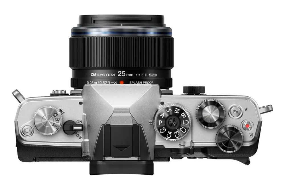 OM System Interchangeable Lens Cameras | Mirrorless Cameras Only | OM-3 Mirrorless Camera Body with 12-45mm f4 PRO lens