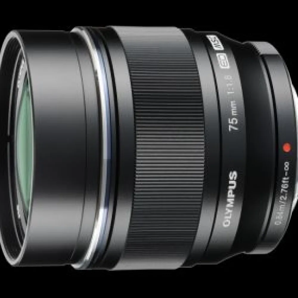 OM System Telephoto Prime | Mirrorless Lenses Only | OM 75mm F1.8 M. Zuiko Lens Black