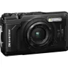 OM System Point And Shoot Cameras | Tough TG-7 Camera Black BONUS Battery