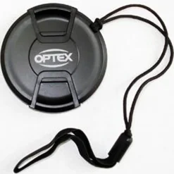 Optex Lens Accessories / Hoods / Caps / Cases | Deluxe Snap On Lens Cap 62mm