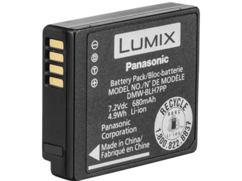 Panasonic Batteries / Chargers / Ac Adapters / Grips | BLH7 Battery (DMCGF7 GM1)