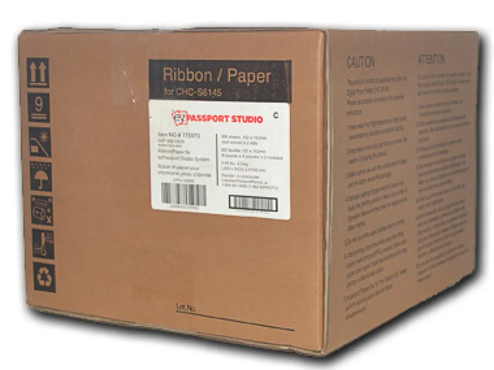 CanadianPassportPhotos Dye Sub Media | Paper & Ribbon for EZPassportStudio