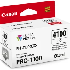 Canon Ink: Pro Printers | PFI-4100 Chrome Optimizer Pigment Ink Tank (80mL)