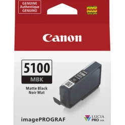 Canon Ink: Pro Printers | PFI-5100 LUCIA PRO II Matte Black Ink Tank (14.4mL)